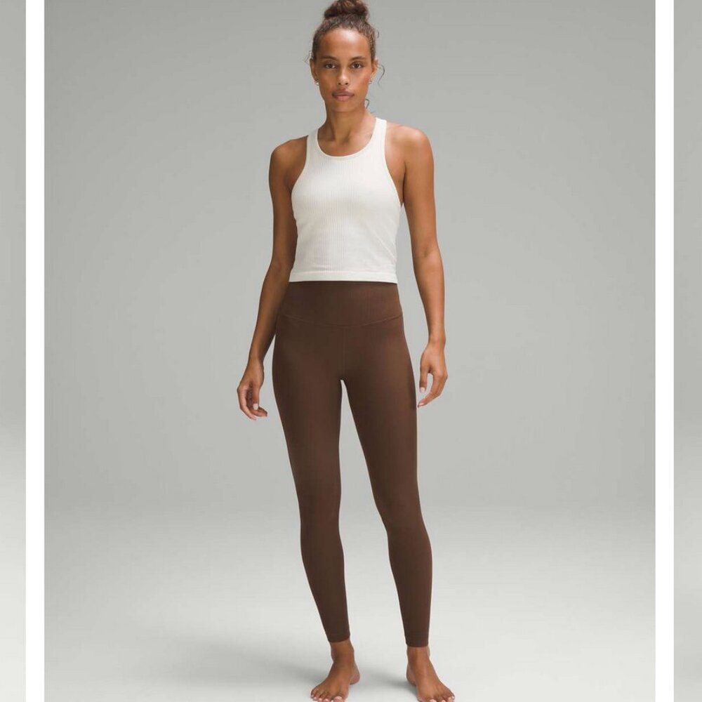 Lululemon Align Ribbed Pant 14 Java - image 2